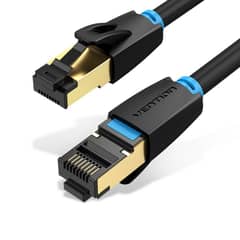 VENTION - Cable de red ethernet cat8 40gbps rj45 - 20 metros - Negro