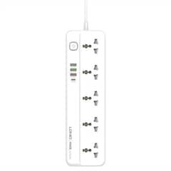 LDNIO - Alargador 5 Salidas y 4 Puertos USB SC5415