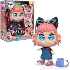 FAMOSA - Trotties Muñeca Emoji Ojos Modelo Sophie