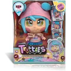 FAMOSA - Trotties Muñeca Emoji Ojos Modelo Mia
