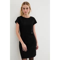 ASH - Vestido Corto Negro Mujer