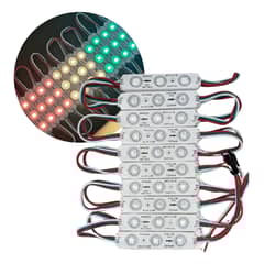 GENERICO - Tira 20 Módulo Digital Ws2811 Rgb 12v 1,6w Ip65 170°