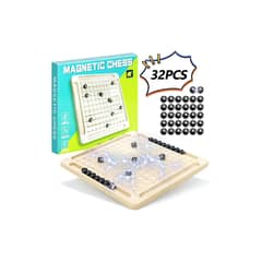 GENERICO - Juego De Ajedrez Magnético Con 32 Piezas Magnéticas