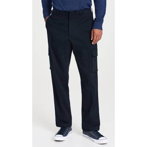JAYSON - PANTALON CARGO FORRO POLAR HOMBRE AZUL MARINO