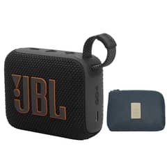 JBL - Go 4 Parlante Bluetooth 5.3 Acuatico IPX67 Negro y Estuchen