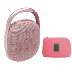 JBL - Parlante Bluetooth Clip 4 Rosa y Estuchen-Rosa