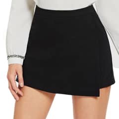 UNIK'S - Falda Short Regina Plus size Color negro