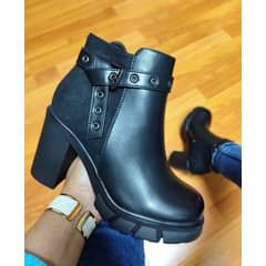 SNOOPY - Botin Mujer Taco Medio con Plataforma M463