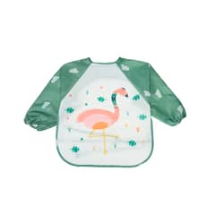 PUMUCKI - Babero Manga Larga 6-12M Verde