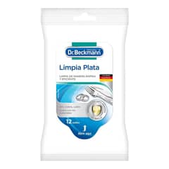 DR BECKMANN - Toallitas Limpia Plata Dr. Beckmann 12 Unid