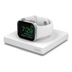 BELKIN - Cargador Rápido BoostCharge Pro Apple Watch Series 1-7 Blanco