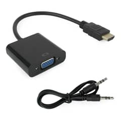 GENERICO - Convertidor De Video Hdmi A Vga Hembra