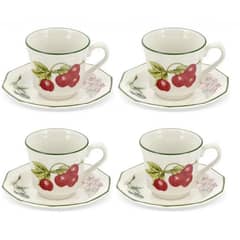 CHURCHILL - Juego de Tazas de Café y Platillo Victorian Orchard Queen’s