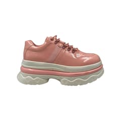 HERIEL - Zapatilla Rosa Charol Plataforma Mujer