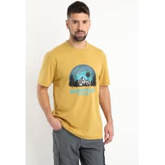 KOTTING - Polera Estampado Outdoor Amarillo