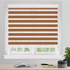 GENERICO - Cortina roller duo 200x240 dia y noche CAFE