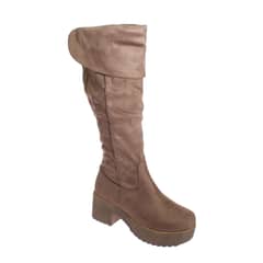 SOLLU - Bota Mujer Vía Franca Color Marrón