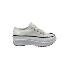 HERIEL - Zapatilla Blanca Plataforma Mujer