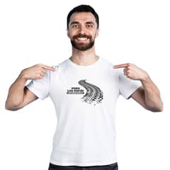 MAU PRINT - Polera dia del Padre Papá que deja Huella