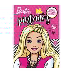 VERTICE - Libro para colorear simple Barbie 16 páginas