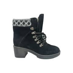 HERIEL - Bota Negra Taco Mujer