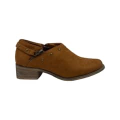 HERIEL - Zapato Camel Tachas Mujer