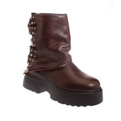 SOLLU - Botas Mujer Vía Franca Color Café