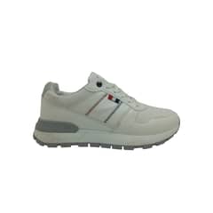 HERIEL - Zapatilla Blanca Plataforma Hombre