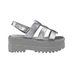 HERIEL - Sandalia Silver Plataforma