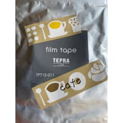 GENERICO - Cinta Washi Cafe de Etiquetas impresora Tepra Lite