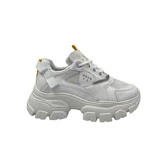 HERIEL - Zapatilla Blanca Plataforma Mujer