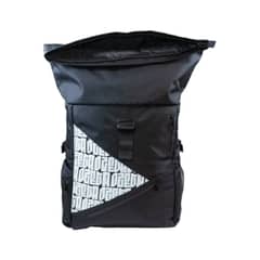 OZETA - Bolso Mochila Roll Up Negra Anti Olor