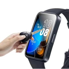 GENERICO - Pack 3 Láminas Protectoras Hidrogel Smartband Huawei Fit 8-9-10