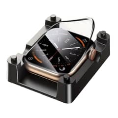 GENERICO - 3 Láminas 41mm Hidrogel series 7-8-9 Apple Watch+instalador