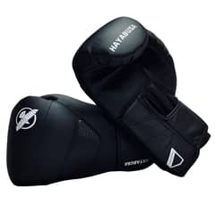 GENERICO - Guantes De Boxeo Profesional Hayabusa T3 Black Glossy 14 OZ
