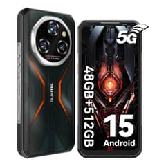 OUKITEL - Wp55pro 16gb+512gb 5g Dual Sim Celulares Resistentes Negro