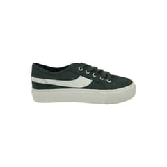 HERIEL - Zapatilla Negra Textil Mujer