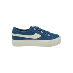 HERIEL - Zapatilla Azul Baja Mujer