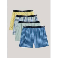 TOMMY HILFIGER - Pack De 4 Bóxers Woven Con Print Multicolor