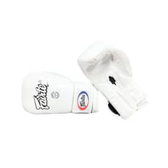 GENERICO - Guantes De Boxeo Muay Thai Fairtex BLANCO 14 OZ