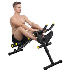 GENERICO - Máquina Para Abdominales Ejercicios -5 Secs Shaper -11 En 1 Negro