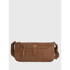 HUSH PUPPIES - Cartera Ecocuero Mujer Drina Cross Café