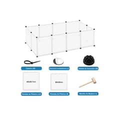 OFERTABKN - Jaula Corralito Para Mascotas Perro Gato Animales Pequeños
