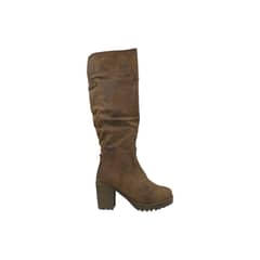 HERIEL - Bota Café Taco Mujer