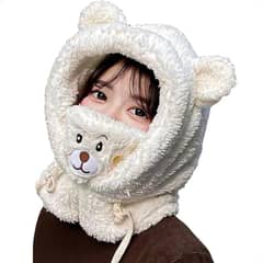 ARCA SHOPPING - Gorro Invierno Gorro De Lana Gorro Oso Gorro Chiporro Cuello