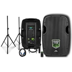 PROBASS - Combo De Parlantes Activo + Pasivo POWERSTAGE 15