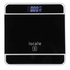 GENERICO - Báscula Balanza De Baño Digital Pantalla Electrónica Hasta 180 Kg NEGRO