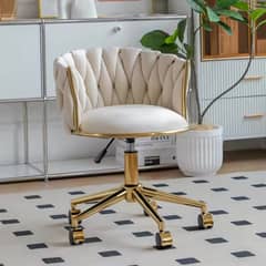 GENERICO - Silla de escritorio Queen Beige