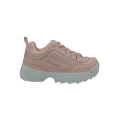 HERIEL - Zapatilla Rosa Plataforma Mujer