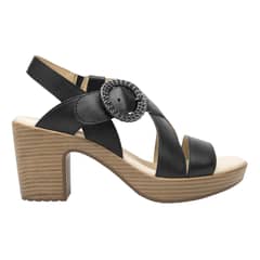 FLEXI - Sandalia Mujer Cuero Lory Negro